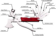 Aluminium- Multi-Tool 16-In-1 Upgraded Axe Hammer For Outdoor Adventures image 3
