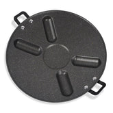 Non-Stick BBQ Grill Plate for Roasting, Cooking - Portable Stovetop, Indoor Outdoor Garden Camping, DIY Korean Barbecue Grill Pan Black image 0
