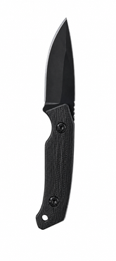 Bisonberg l Black Sharp and Durable Refurbished Blade Knife | Outdoor Camping & Survival Knife And Comfortable Textured Handle