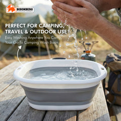 Collapsible Washing Basin Set – Foldable Multi-Purpose Storage Tubs image 3