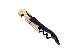 Metal Double Hinged Restaurant Waiter Quality Compact Corkscrew with Foil Cutter. image 2