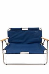 Portable Folding Camping Loveseat Chair with Armrests – Outdoor Beach & Picnic Seating image 0