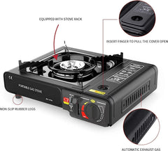 Stainless-Steel Mini Portable Camping Stove 2900W image 3