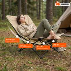 Foldable Camping Lounge Chair – Portable Outdoor Relax Chair image 2