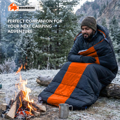 Cutter Fox Adult Sleeping Bag – Lightweight Warm Camping Sleep Sack image 4