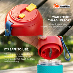 Portable Rechargeable Blender – Waterproof Mini USB Smoothie Maker image 2