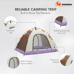 Automatic Instant Camping Tent – Lightweight Waterproof Outdoor Shelter image 1