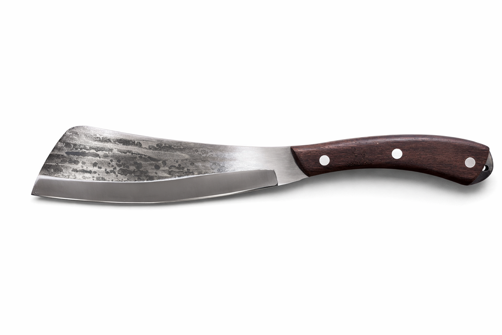 Premium Hand Forged Kitchen Cleaver Knife – High Carbon Steel Sharp Butcher Knife with Wooden Handle image 0