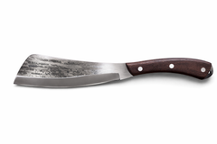 Premium Hand Forged Kitchen Cleaver Knife – High Carbon Steel Sharp Butcher Knife with Wooden Handle image 0