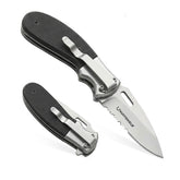 Stainless Steel Folding Pocket Knife – Outdoor Camping & Utility Tool image 0