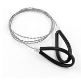 Bisonberg Tree Cutter wire Outdoor Emergency Survival trees cutter String Rope, Cable Chain Saw for Wood, Tree Limbs, PVC Pipe Cutting Tool - stainless steel Wire(1pcs) image 0