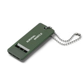 Whistle High Sound for Outdoor Survival with Chain, Three Tube High and MultiAudio Whistle, Emergency Whistle for Camping Hiking Adventure, Survival Gadgets - 1 pc image 0