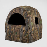 Hunting Blind, 270°View Portable Quick Setup Lightweight Camouflage Pop Up 3-Sided Ground Hunting Blind Tent with Portable Bag and Tent Stakes (Camo, 60 "Lx60 Wx64 H)