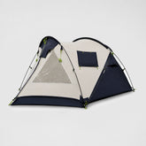 2 Person Waterproof Igloo Tent | 9.5ft Double Layer Camping Tent with Porch, PE Floor & 6 Ventilators (4.2kg)