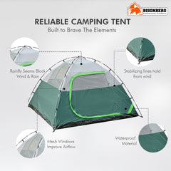 Automatic Pop-Up Camping Tent – Waterproof Lightweight Outdoor Shelter image 1
