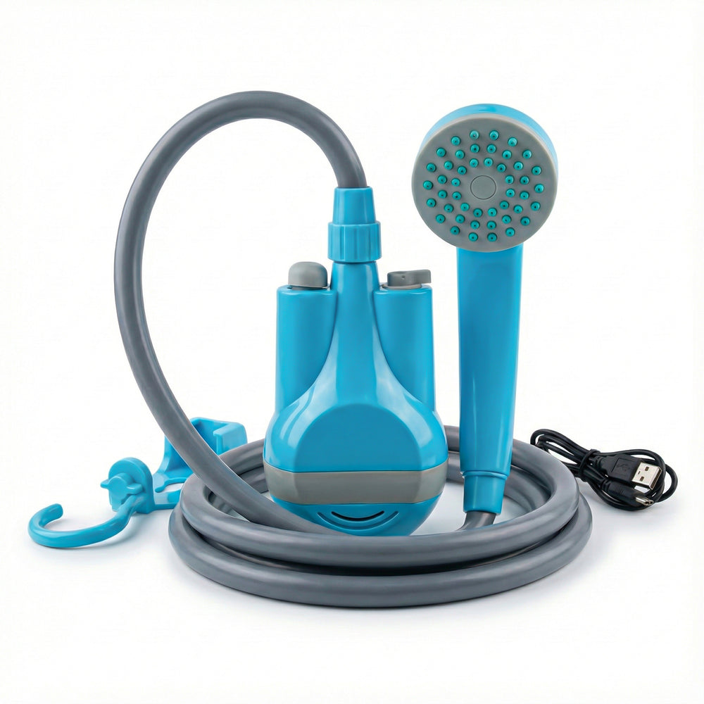 Portable Rechargeable Camping Shower – USB Outdoor Water Pump image 0
