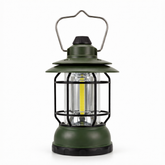 Rechargeable Vintage Camping Lantern – COB LED Outdoor Light image 0