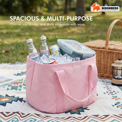 Portable Insulated Water Bucket Bag – Foldable image 3