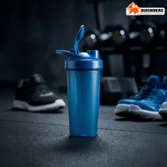 Bisonberg Protein Shaker Bottle with Blender Ball | Leak-Proof BPA-Free Gym & Travel Shaker for Protein, Pre-Workout & Supplements image 2