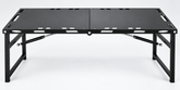 BISONBERG Portable Folding Camping Table|Heavy-Duty Outdoor Folding Table