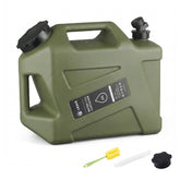 12L Portable Water Container with Spout & Dual Handles – Heavy-Duty Outdoor Water Can (Green) image 0