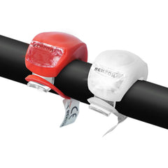 Bisonberg LED Bicycle Light Set, Front Headlight and Tail Light with Motion Sensor, 2 Pack image 0