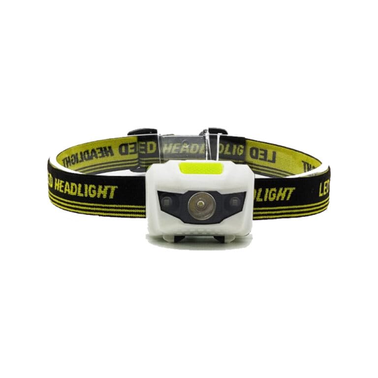 BISONBERG Headlamp Flashlight Long Range Head Light for Outdoor Camping Running Cycling Fishing - Non Reachageable Battery image 2