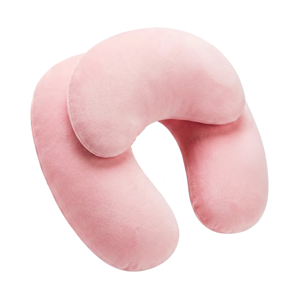Ergonomic Memory Foam Travel Neck Pillow for Airplane, Car & Office – Soft U-Shape Cervical Support Cushion image 0