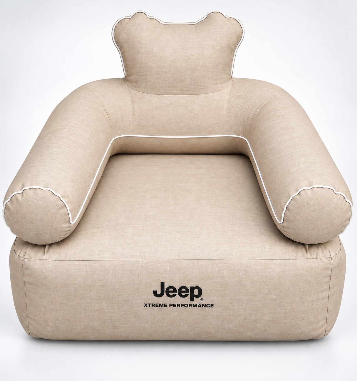 BISONBERG | Premium Inflatable Camping Air Sofa, Outdoor &  Indoor Camping Sofa with Back Armrest, Inflatable Couch Camping for Indoor, Outdoor, Party, Travel, Beach