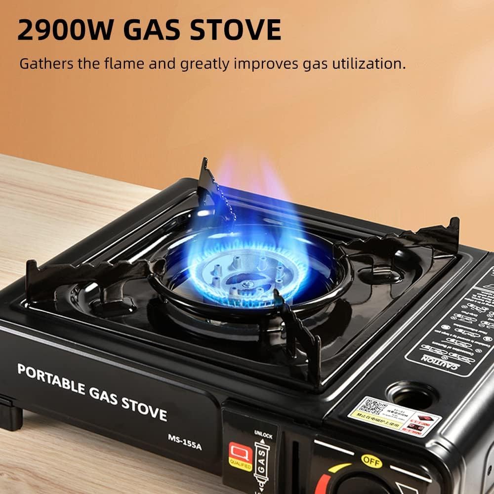 Stainless-Steel Mini Portable Camping Stove 2900W image 5