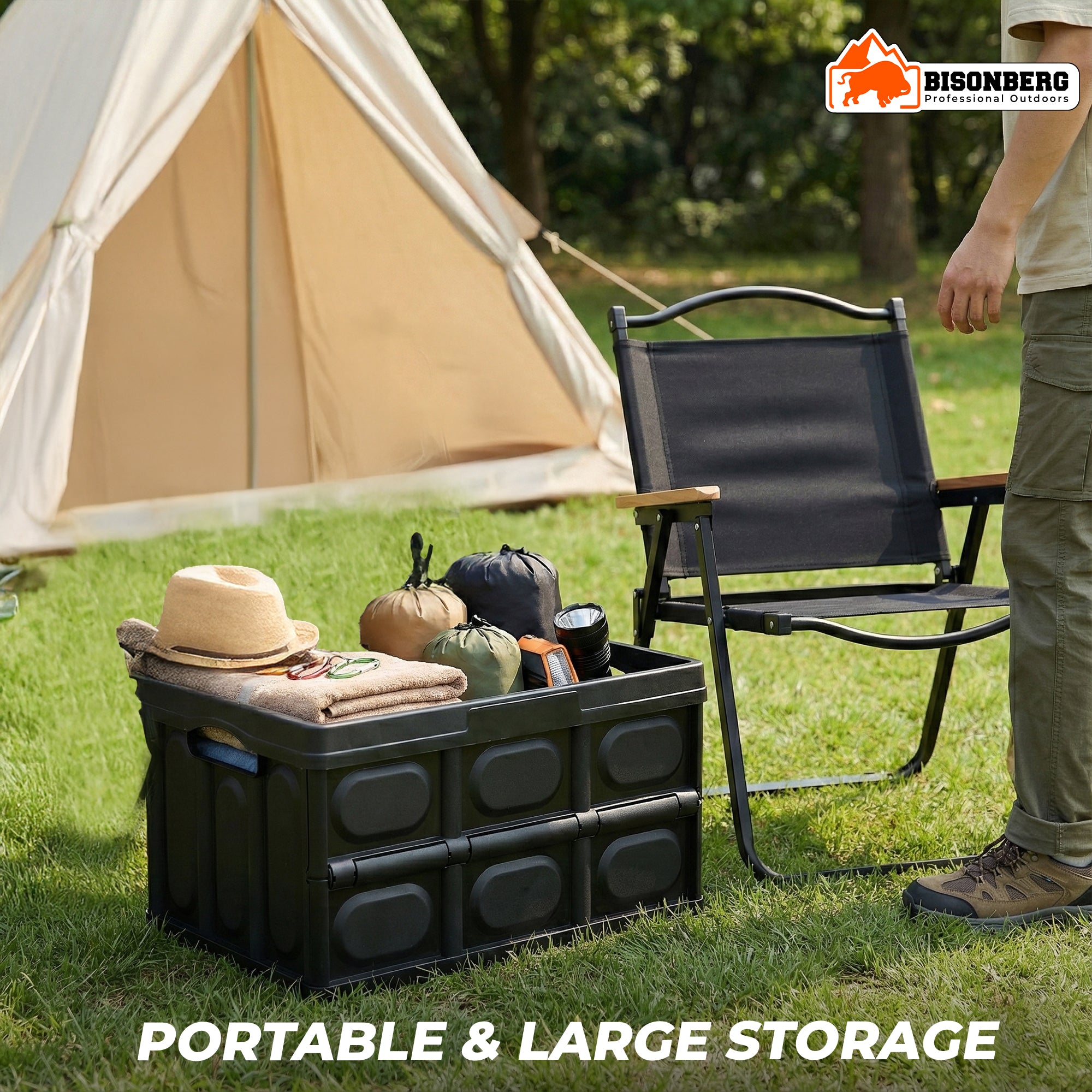 Camping Chair & Foldable Table Set – Portable Outdoor Seating Combo image 4