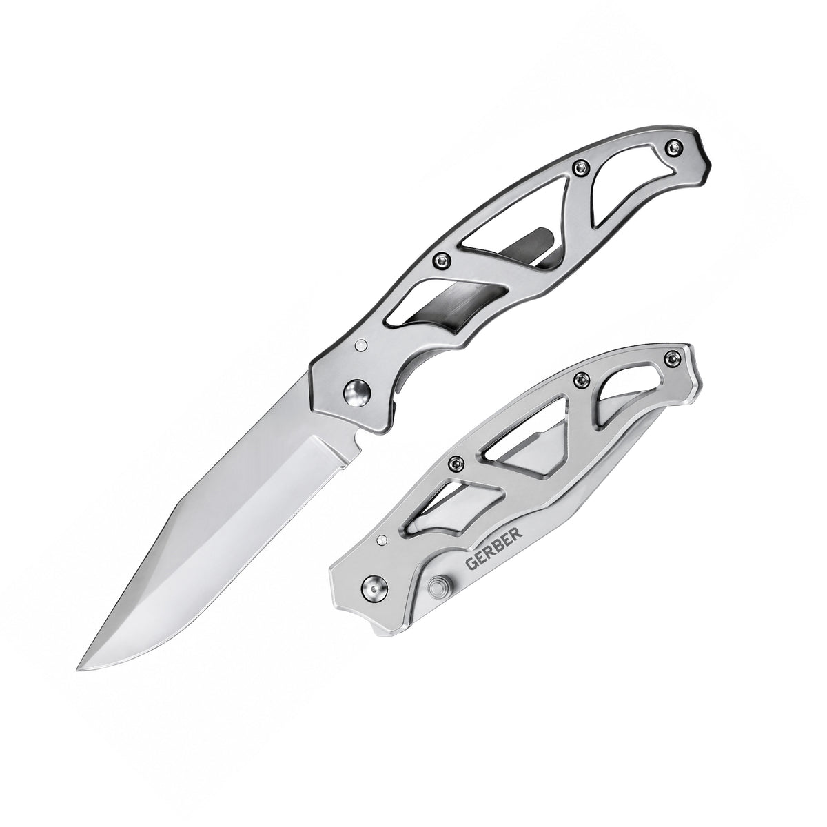 Bisonberg Stainless Steel Folding Pocket Knife | Compact EDC Camping & Outdoor Utility Knife (5.2 Inch)