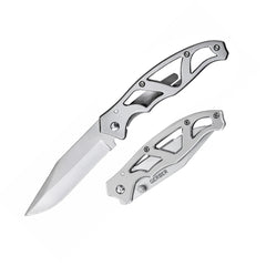 Bisonberg Stainless Steel Folding Pocket Knife | Compact EDC Camping & Outdoor Utility Knife (5.2 Inch)