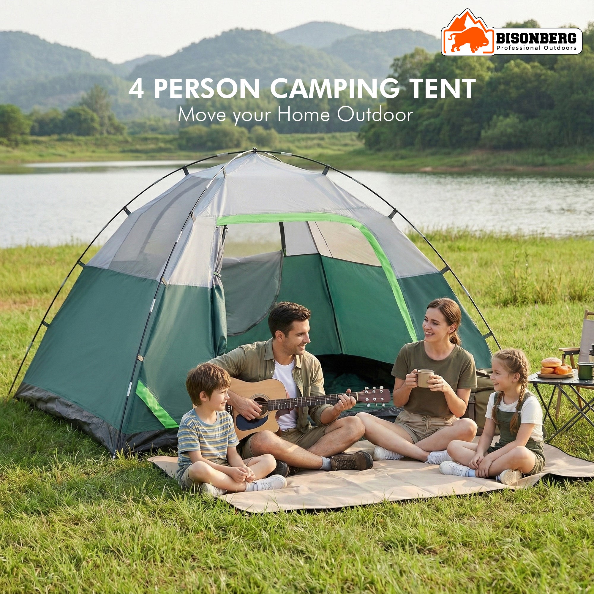 Automatic Pop-Up Camping Tent – Waterproof Lightweight Outdoor Shelter image 3