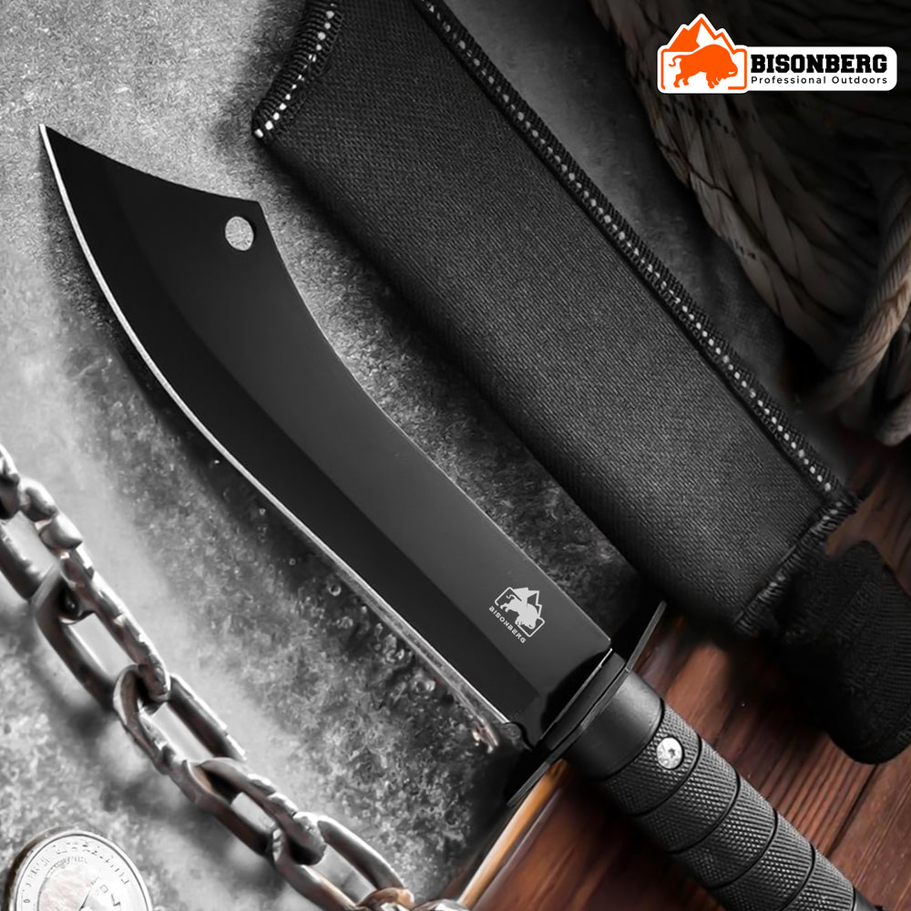 Kitchen Knife/Utility Knives for Kitchen Home & Outdoor Cooking Use Ideal for Portable, Travel - Black (Manual) image 5