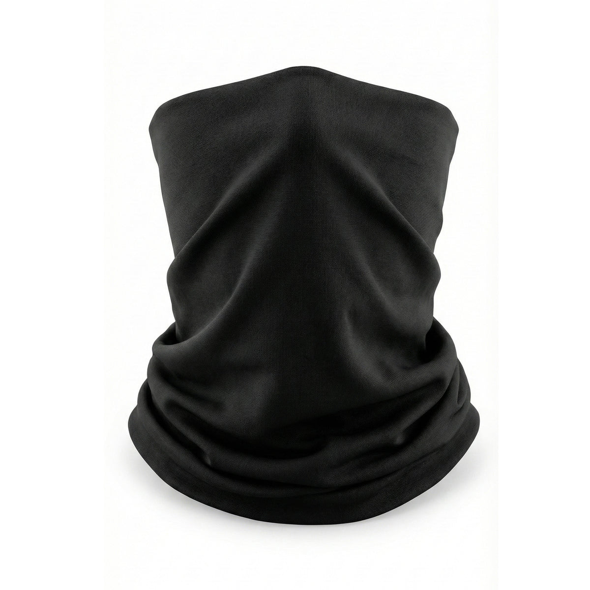 Black Neck Gaiter (Bandana) – Multifunctional Outdoor Face & Head Wrap image 0
