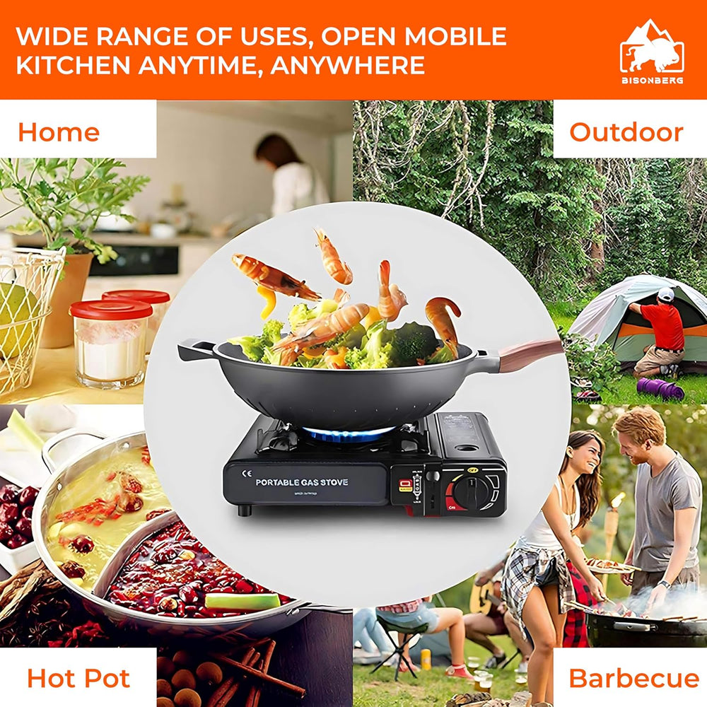 Stainless-Steel Mini Portable Camping Stove 2900W image 4