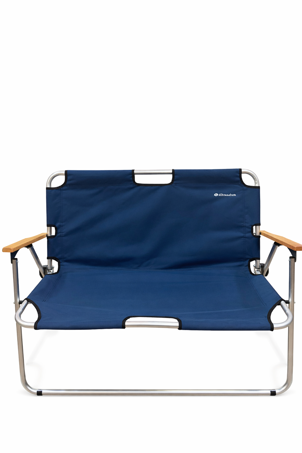 Portable Folding Camping Loveseat Chair with Armrests – Outdoor Beach & Picnic Seating image 0