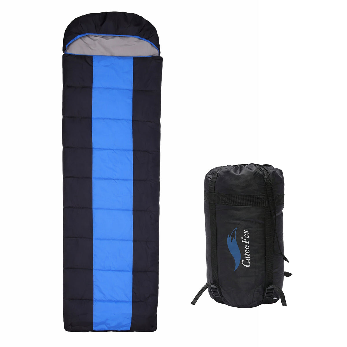 Cuitee Fox Adult Sleeping Bag 1.4 kg – Lightweight Warm Camping Bed image 0