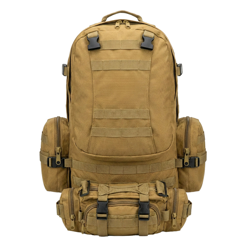 Tactical Military Backpack – Heavy Duty Outdoor Rucksack for Camping, Hiking & Travel image 0