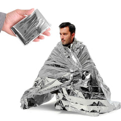 Emergency Blanket Thermal Survival Sheet | Waterproof, Windproof & Compact image 3