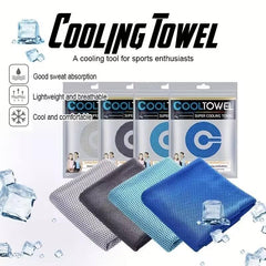 Cooling Towel - Microfiber Ice Sports Towel for Neck - Cool Cold Towel for Instant Cooling, for Yoga, Travel, Gym, Camping, Fitness, Running, Workout - Pack of 4 image 1