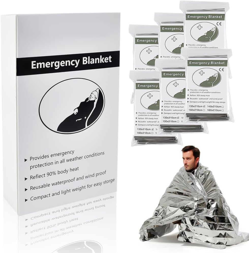 Emergency Blanket Thermal Survival Sheet | Waterproof, Windproof & Compact image 0