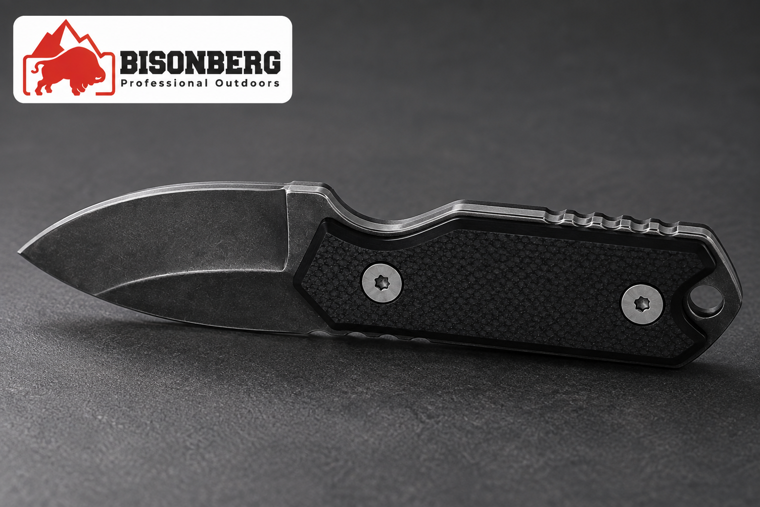 Bisonberg l  Premium Mini Refurbished   fixed Blade,Kitchen Utility And Outdoor Camping Knife|