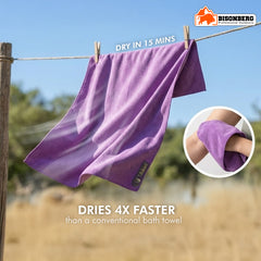 Quick-Dry Microfiber Camping Towel – Lightweight Travel Towel image 3