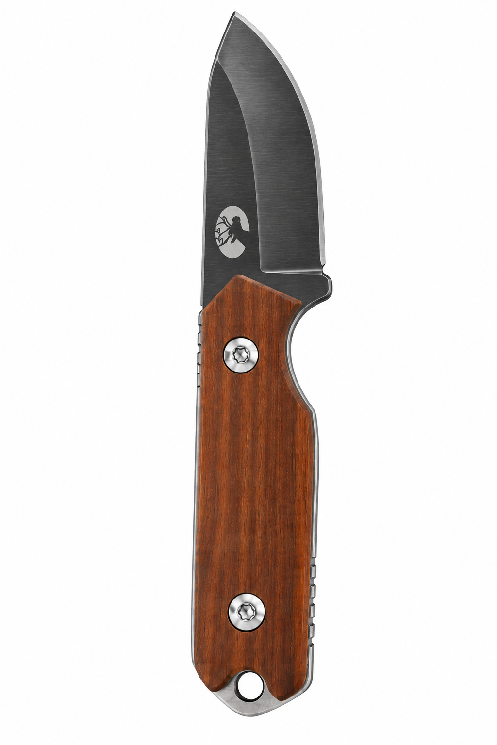 Bisonberg | Premium Wooden Handle  Fixed Blade Knife  | Outdoor Camping & Survival Knife