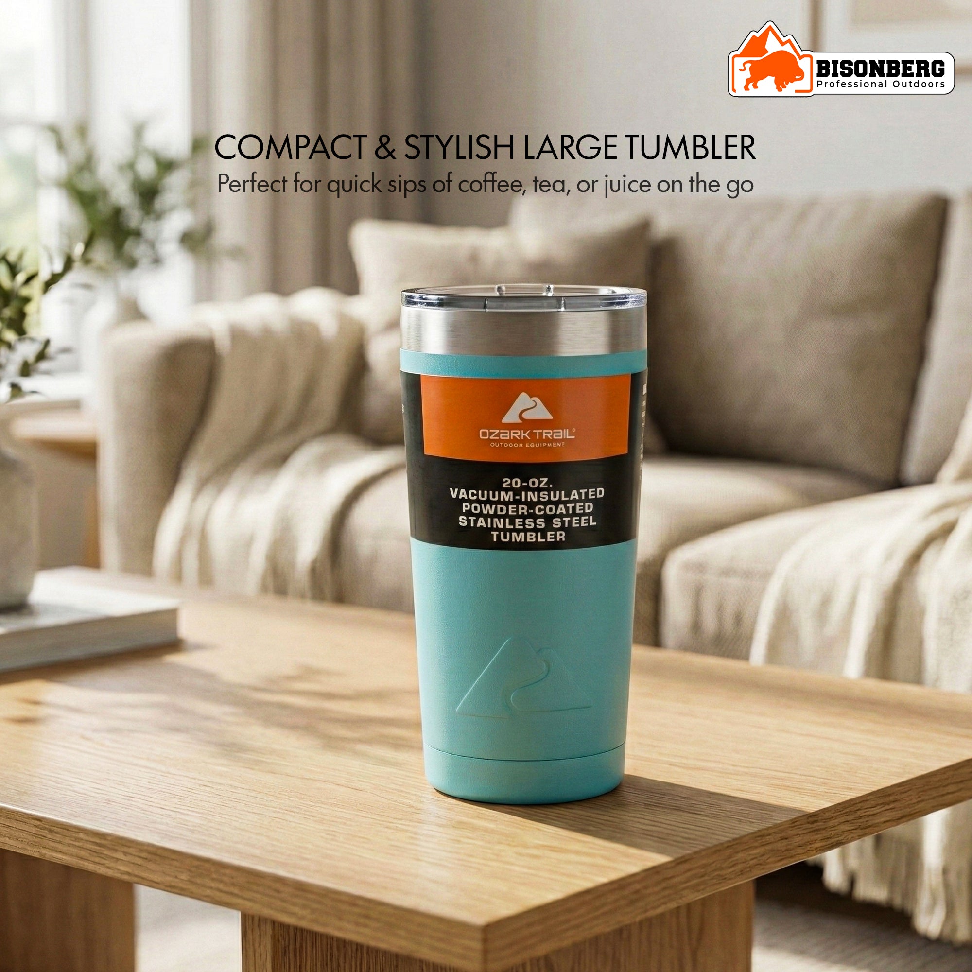 Insulated Stainless Steel Tumbler – Vacuum-Sealed Travel Mug 20oz image 5
