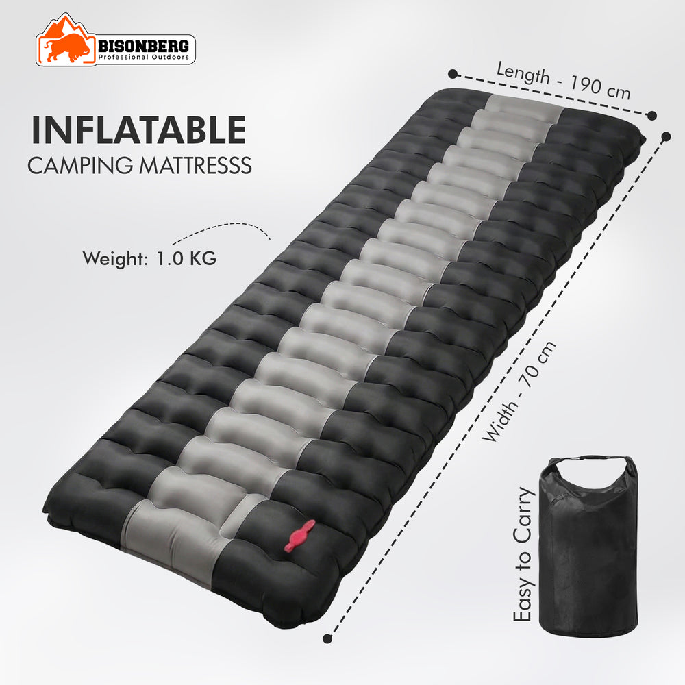Foldable Air Mattress for Camping – Compact Travel Sleeping Pad” image 1