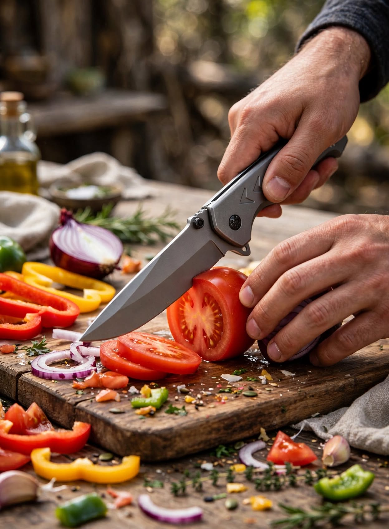 BISONBERG Premium Multi-functional Folding  Pocket knife for camping,hiking, and outdoor|
