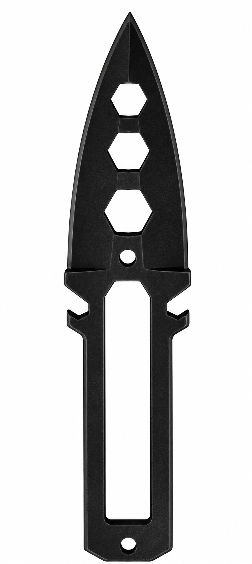 Bisonberg |Skeletonized Fixed Blade Camping & Outdoor Survival Knife